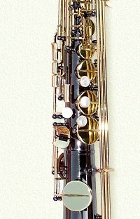 Keilwerth SX90 Straigh Alto Saxophone with black nickle finish
