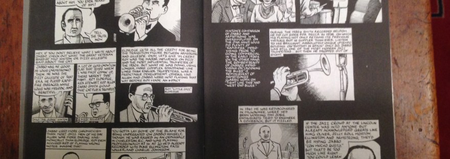 Jabbo Smith comic book story by Harvey Pekar, illustrated by Joe Sacco